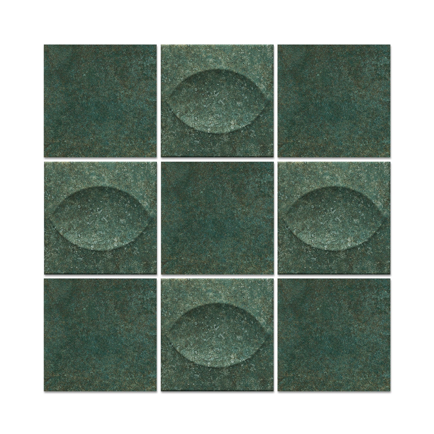 6” x 6” Spanish Tiffany Ceramic  Wall Tile
