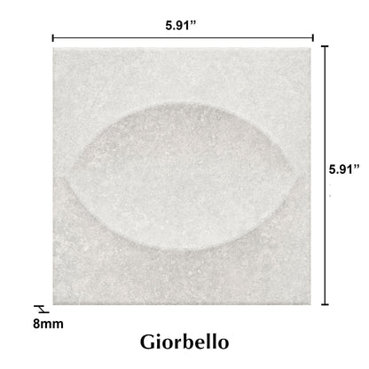 6” x 6” Spanish Tiffany Ceramic  Wall Tile