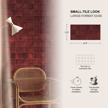 12” x 24” Spanish Amaris Glazed Porcelain Wall Tile