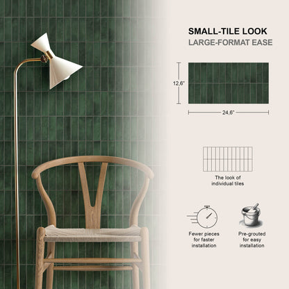 12” x 24” Spanish Artis Glazed Porcelain Wall Tile