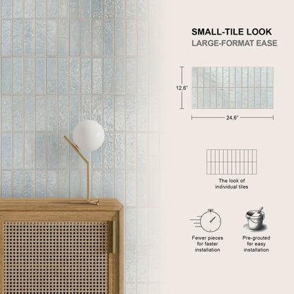 12” x 24” Spanish Villora Glazed Porcelain Wall Tile