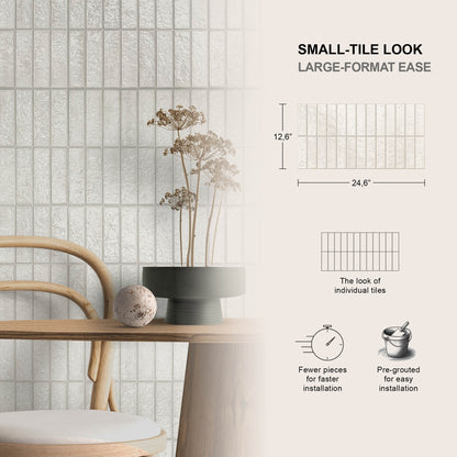 12” x 24” Spanish Villora Glazed Porcelain Wall Tile