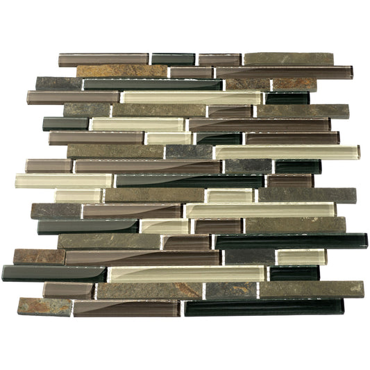 Piano Slate Glacier Mountain floor tile
