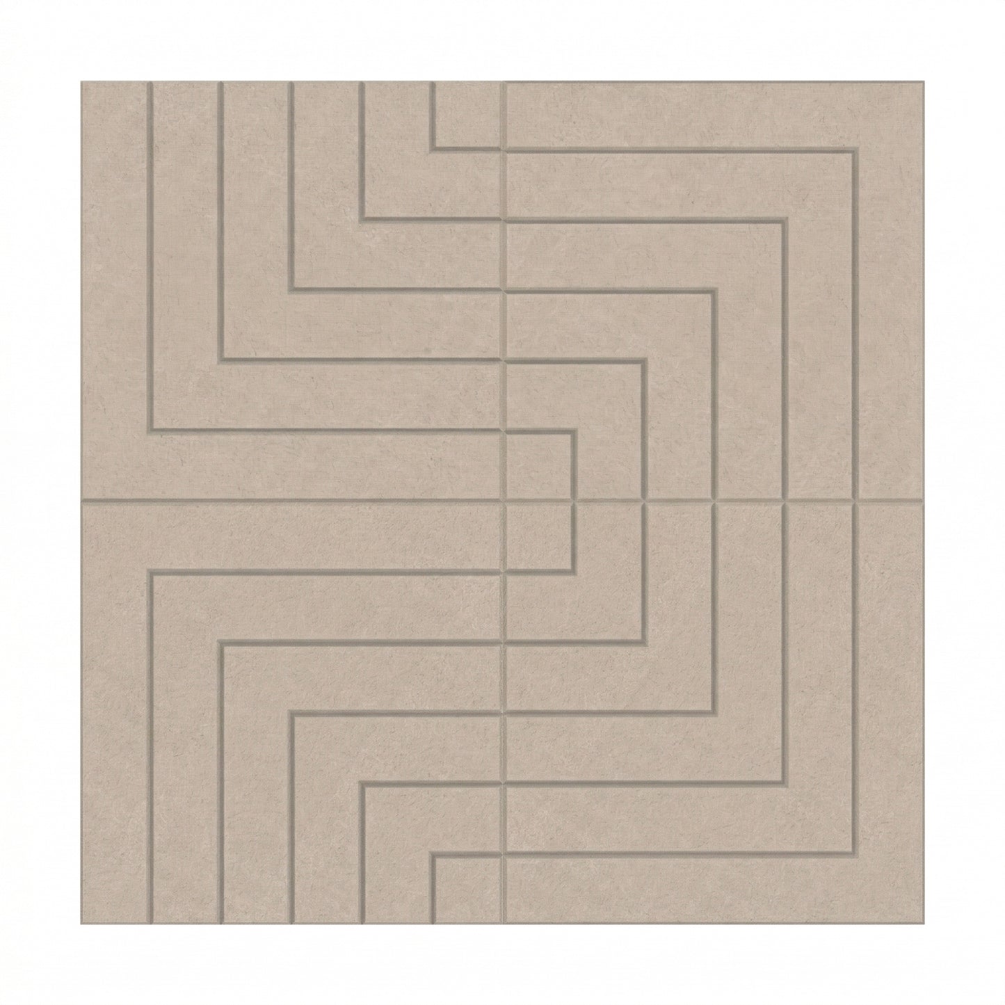 24” x 24” PET 3D Acoustic Felt Wall Panel (8 PCS, 30.9 Sq. Ft./Case)