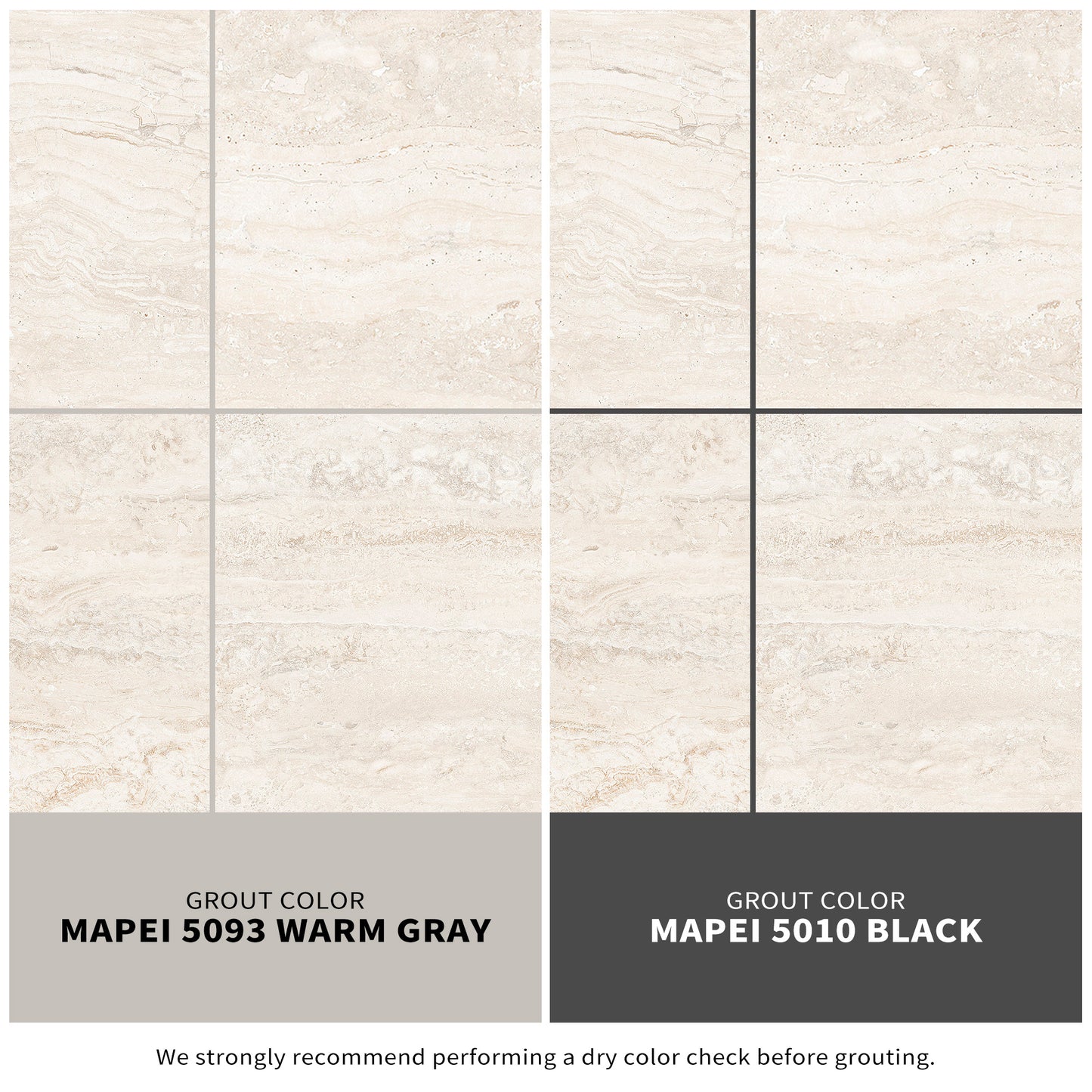 12"x 24" Spanish Marmol Travertine Porcelain Floor and Wall Tile