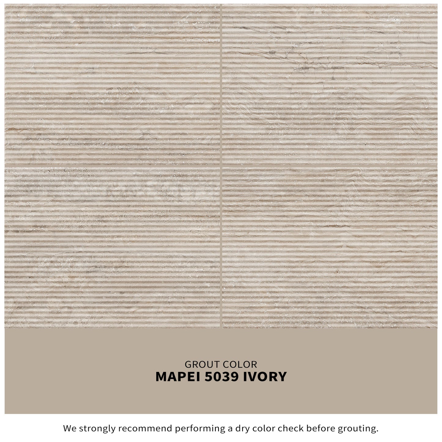 12"x 24" Spanish Marmol Travertine Porcelain Floor and Wall Tile