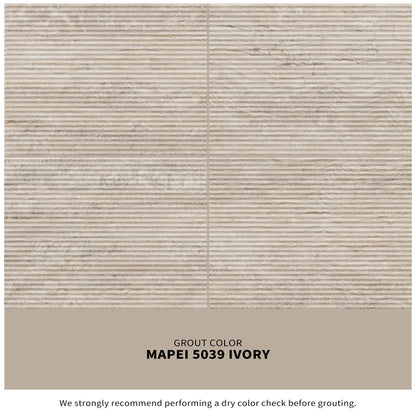 12"x 24" Spanish Marmol Travertine Porcelain Floor and Wall Tile