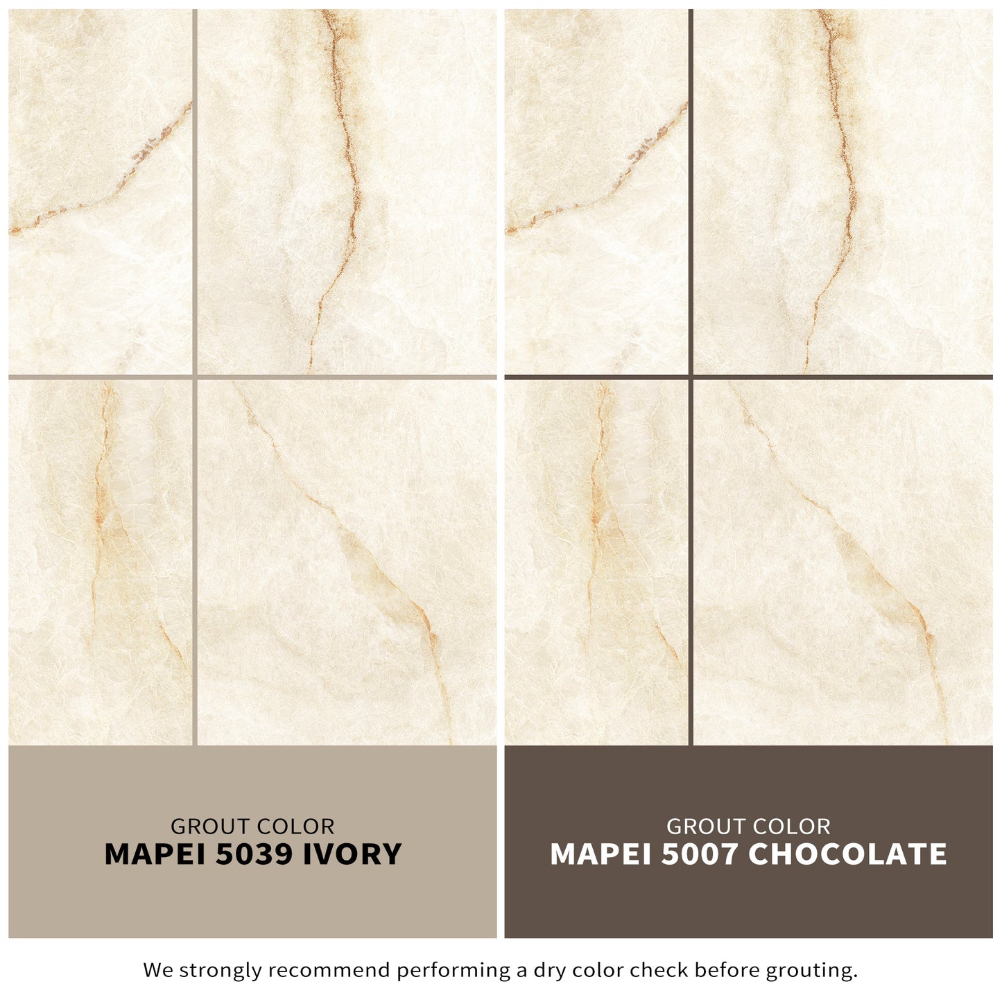 12"x 24" Spanish Solario Onyx Marble Look Matte Porcelain Floor and Wall Tile