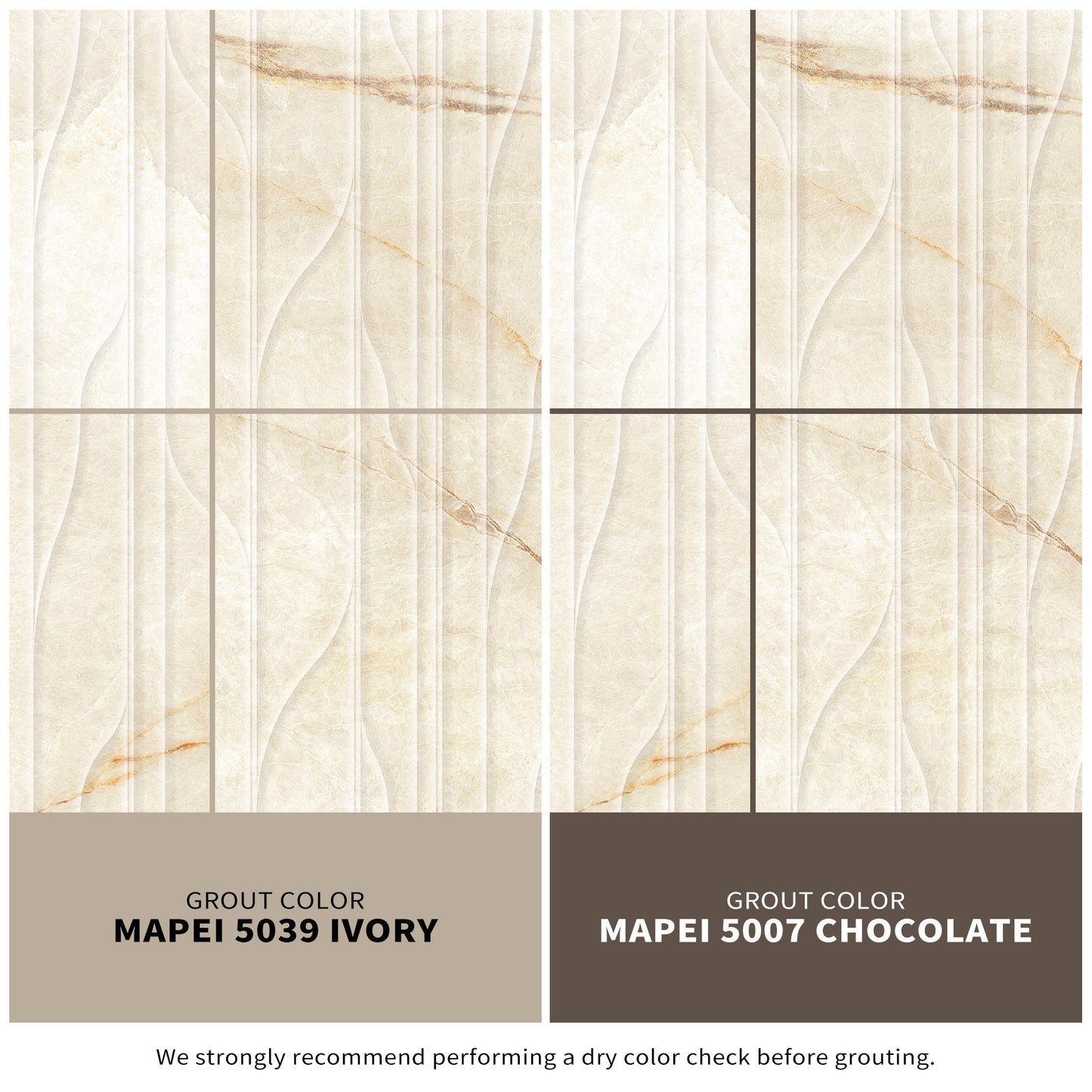 12"x 24" Spanish Solario Onyx Marble Look Matte Porcelain Floor and Wall Tile