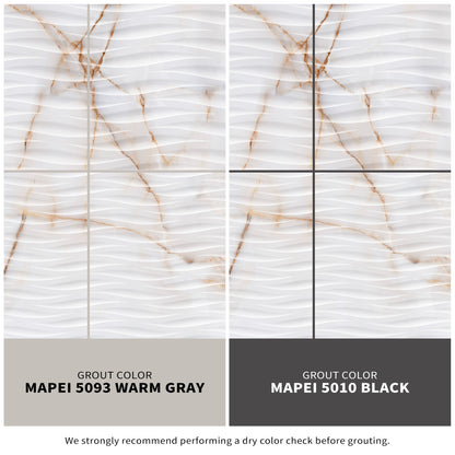 12"x 24" Spanish Oriva Onyx Marble Look Porcelain Floor and Wall Tile