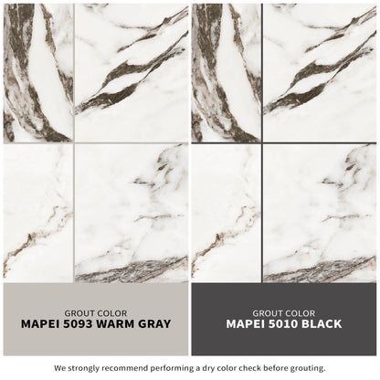 12"x 24" Spanish Mirage Marble Porcelain Floor and Wall Tile