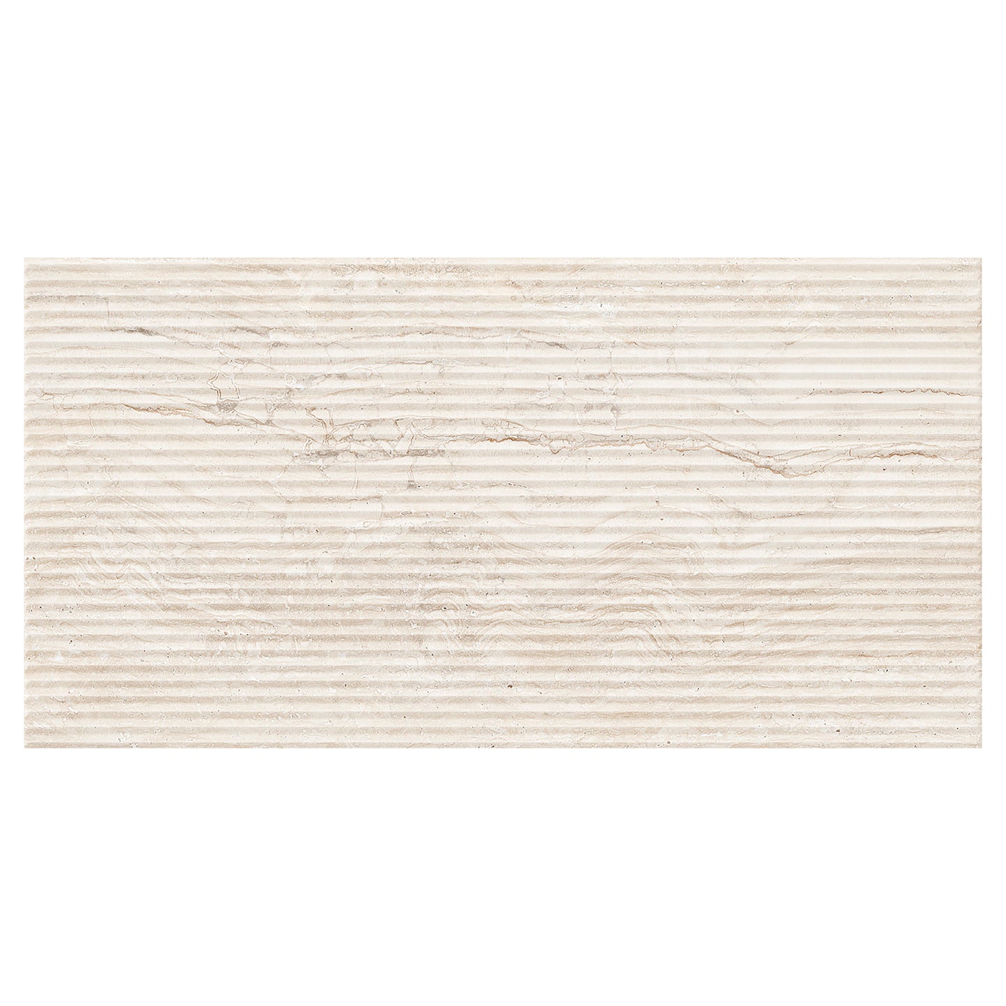 Spanish Marmol Deco Ivory Travertine Porcelain Floor and Wall Tile for Elegant Interiors