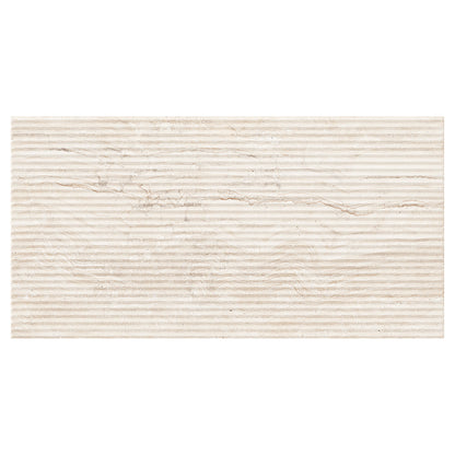Spanish Marmol Deco Ivory Travertine Porcelain Floor and Wall Tile for Elegant Interiors