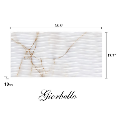 18"x 36" Spanish Oriva Onyx Marble Look Porcelain Floor and Wall Tile