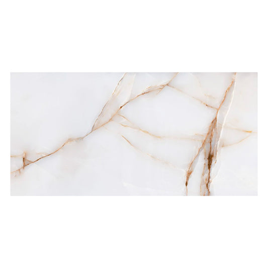 24"x 48" Spanish Oriva Onyx Marble Look Porcelain Floor and Wall Tile