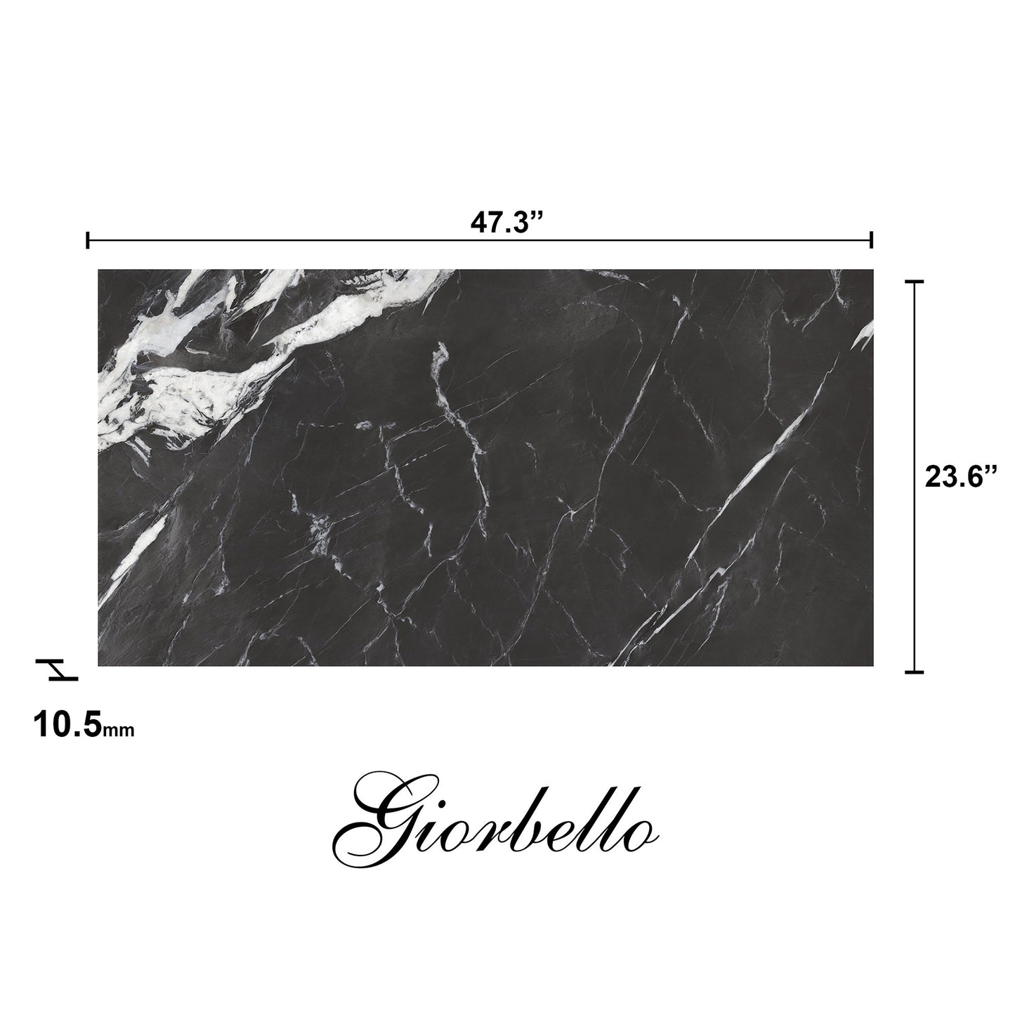 24"x 48" Spanish Mirage Marble Porcelain Floor and Wall Tile